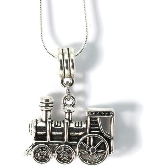 Train Necklace | Gifts for Train Lovers and Train Parties - Picture 3 of 7